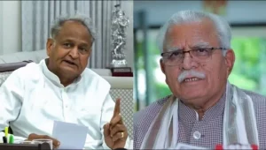 Rajasthan Election 2023: Congress के घोषणापत्र पर Haryana BJP हमलावर, योजनाओं को बताया Manohar Lal सरकार की नकल