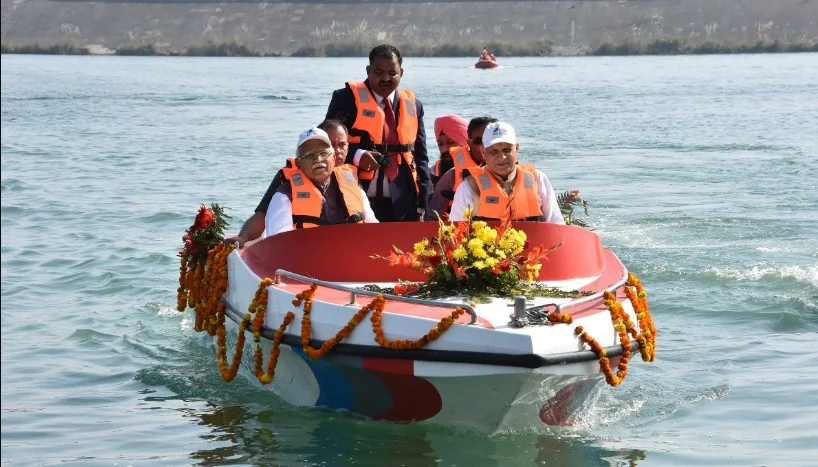 पर्यटन क्षेत्र में Haryana सरकार की बड़ी पहल ! Hathini Kund Barrage पर Water riding व Yamuna में बोटिंग की हुई शुरुआत !