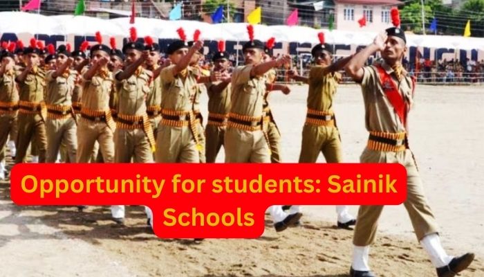 Opportunity for students: Sainik Schools में प्रवेश के लिए आवेदन के चार दिन शेष, 21 January को होगी परीक्षा,