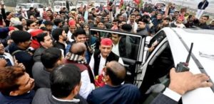 Azamgarh: समाजवादी पार्टी प्रमुख Akhilesh Yadav ने Azamgarh का दौरा किया, BJP को हटाने के लिए नया नारा दिया, कहा 'BJP को Uttar Pradesh से हटाने