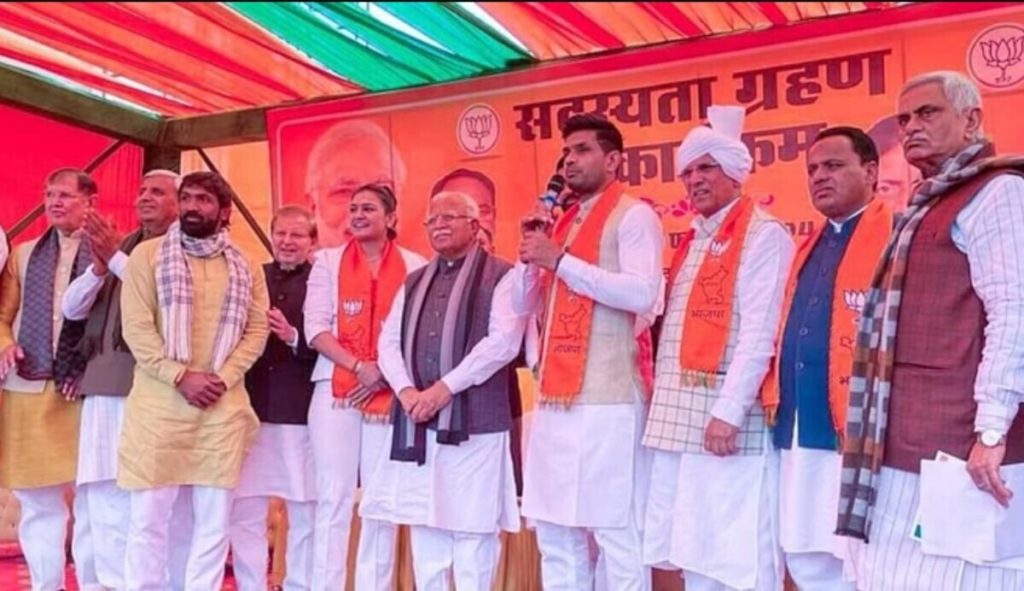 Haryana: अंतरराष्ट्रीय खिलाड़ी स्वीटी और दीपक BJP में शामिल, मुख्यमंत्री ने कहा, हर समस्या का हल Manohar Lal