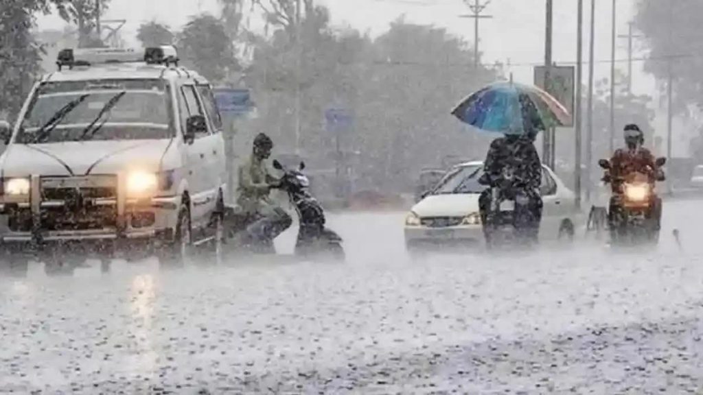 heavy rain