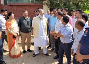 anil vij hospital visit.